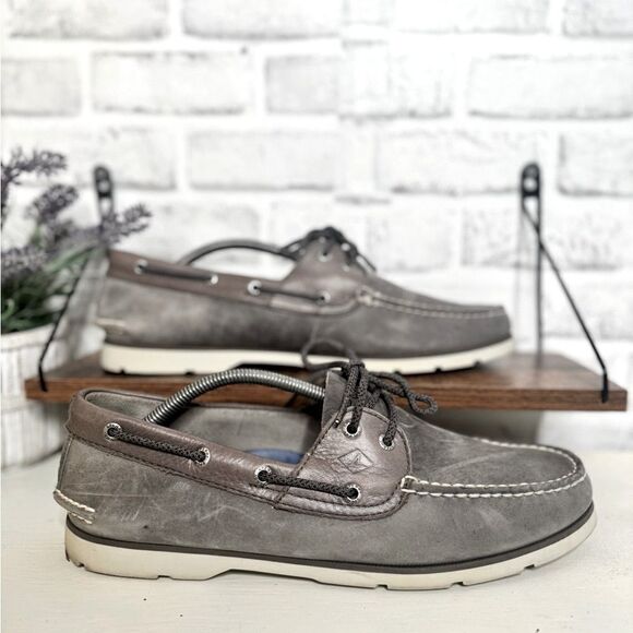 Sperry Topsiders Leather Boat Shoes Loafers Shoes Size 11.5 main image 5